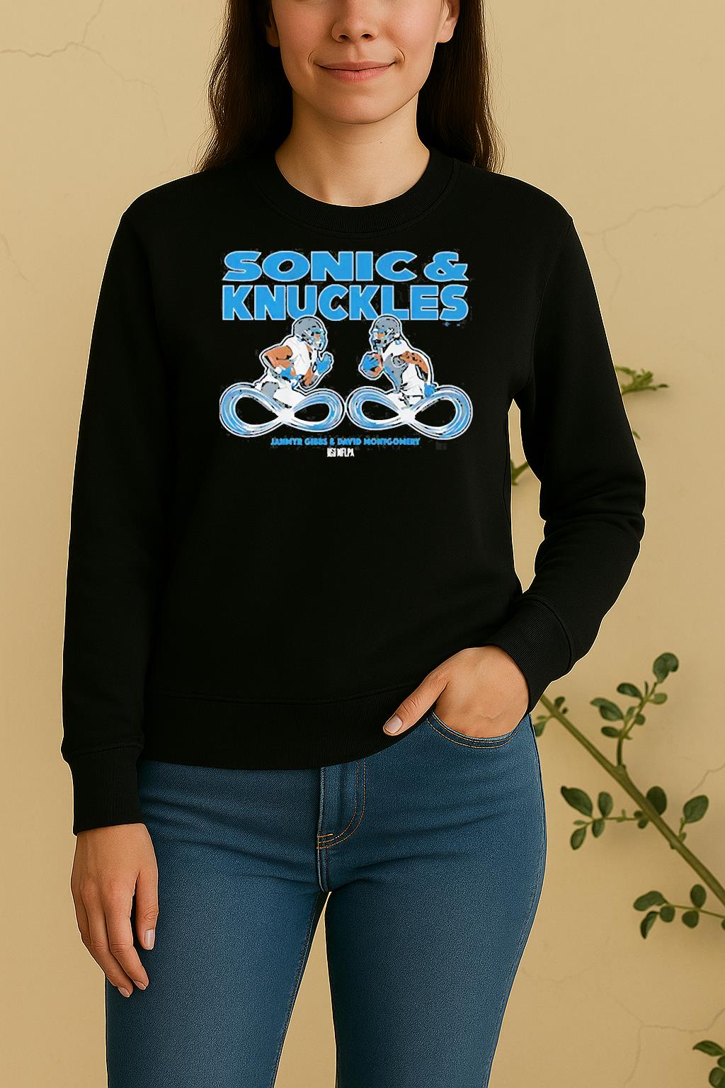 Jahmyr Gibbs David Montgomery Sweater