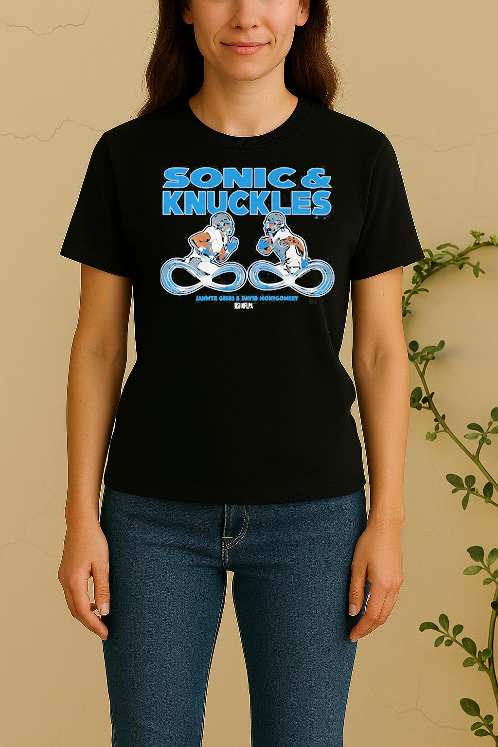 Jahmyr Gibbs David Montgomery Women Shirt