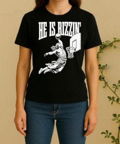 Jesus Has Rizzen Basketball Women Shirt
