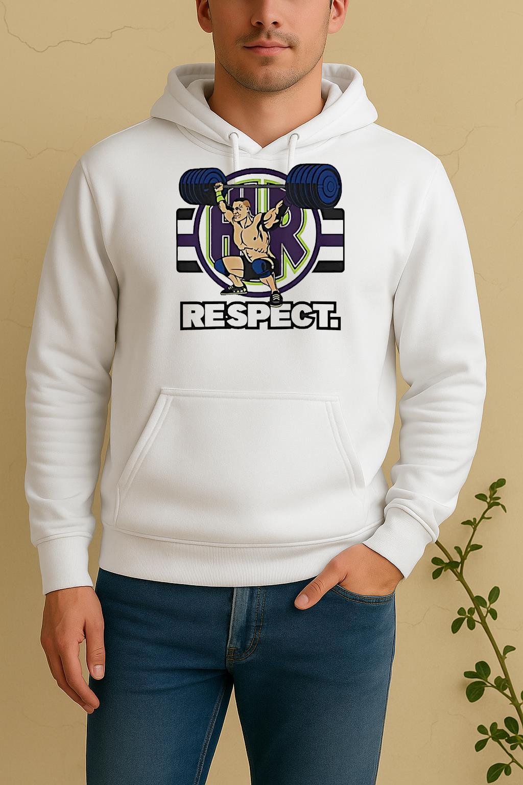John Cena Respect Earn It Wwe Graphic Unisex Hoodie