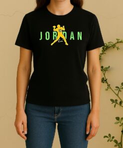 Jordan Love Air 10 Green Bay Packers Football Women Shirt