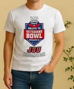 Jsu 2025 Salute To Veterans Bowl Champions Shirt