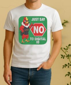 Just Say No To Digital Id Tee Shirt