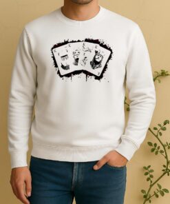 Knights Poker Monty Python And The Holy Grail Featuring The Black Knighshirt EdgecleanSweater