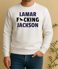 Lamar Fucking Jackson Baltimore Ravens Football Sweater