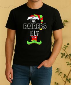 Las Vegas Raiders Christmas Elf Shirt
