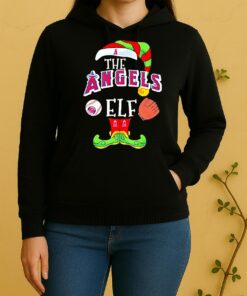 Los Angeles Angels Christmas Elf Unisex Hoodie