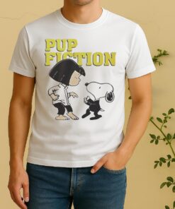 Lucy And Snoopy Pulp Fiction Shirt