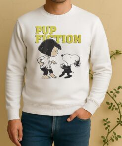 Lucy And Snoopy Pulp Fiction Sweater