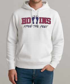 Mack Hollins Hollins Free The Feet Unisexhoodie