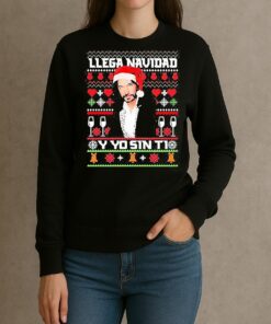 Marco Antonio Solis Llega Navidad Y Yo Sin Ti Christmas Ugly sweater