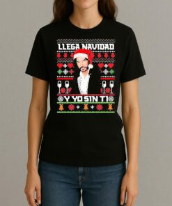 Marco Antonio Solis Llega Navidad Y Yo Sin Ti Christmas Ugly Womentee