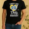 Marquette Golden Eagles Lady Sassy Classy And A Tad Badassy Diamond Heart Shirt
