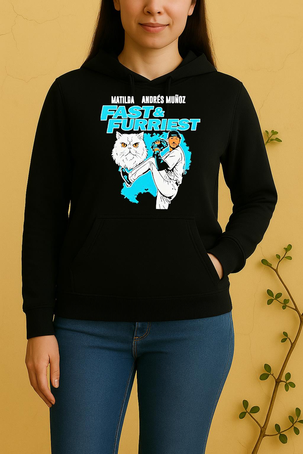 Matilda Andres Munoz Fast And Furriest Mariners Unisex Hoodie