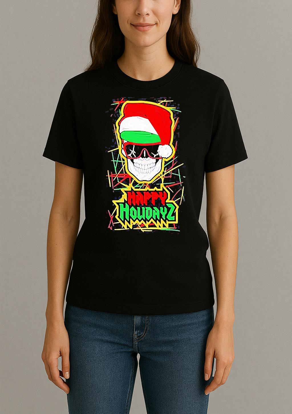 Matt Cardona Happy Holidayz 2025 Christmas Womentee