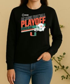 Miami 2025 Cfp Stripe Sweater