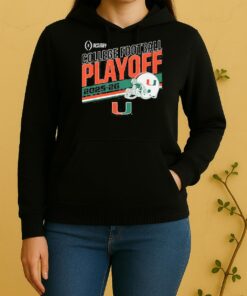 Miami 2025 Cfp Stripe Unisex Hoodie