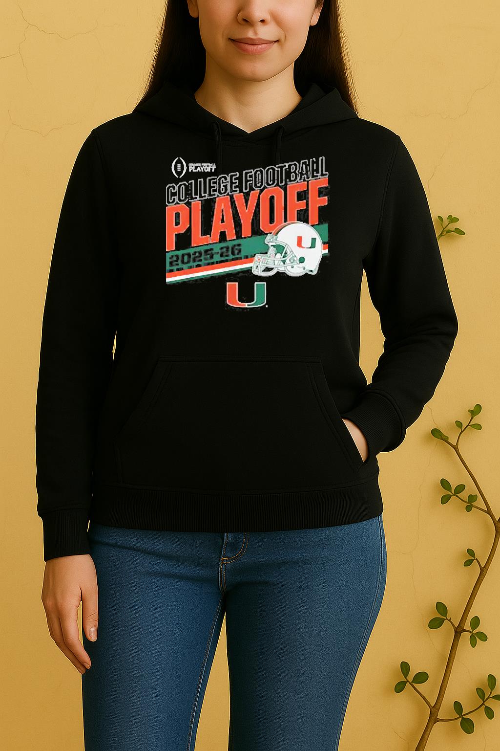 Miami 2025 Cfp Stripe Unisex Hoodie