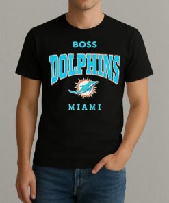 Miami Dolphins Nfl Boss Logo Shirt
