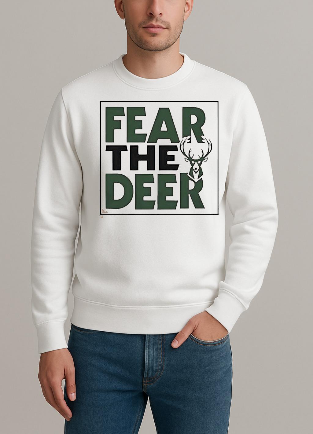 Milwaukee Bucks Fear The Deer sweater