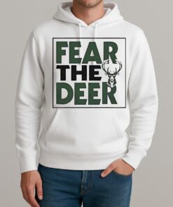 Milwaukee Bucks Fear The Deer Unisexhoodie