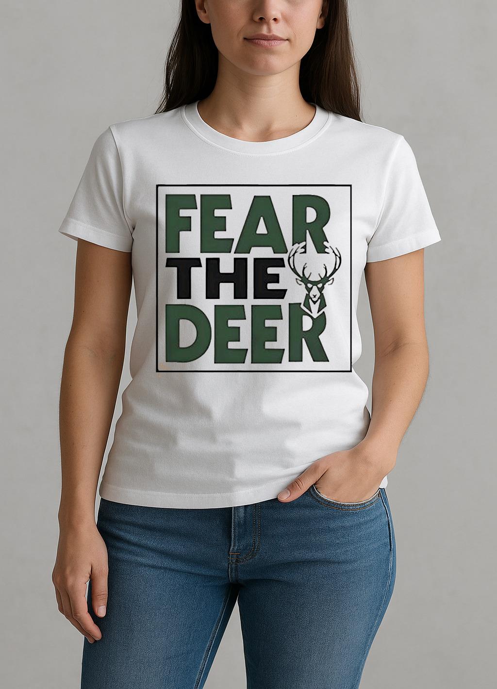 Milwaukee Bucks Fear The Deer W-tee