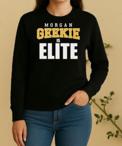 Morgan Geekie Is Elite Short Shift Sweater