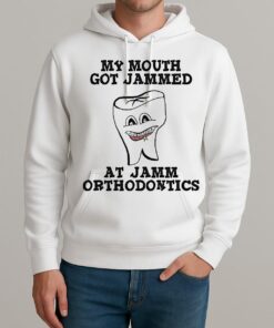 My Mouth Got Jammed At Jamm Orthodontics Leslie Knope Unisexhoodie