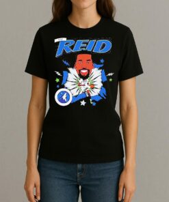 Naz Reid Minnesota Timberwolves Caricature 25 Womentee