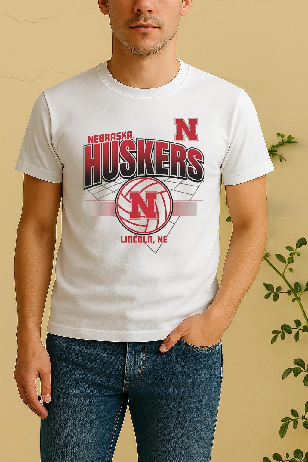Nebraska Huskers Lincoln Grid Shirt