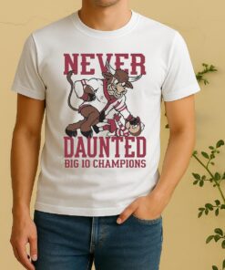 Never Daunted Big 10 Indiana Champions Shirt