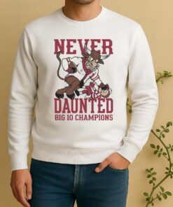 Never Daunted Big 10 Indiana Champions Sweater