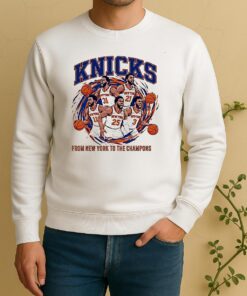 New York Knicks 2025 Nba Cup Champions From Ny To The Champions Sweater