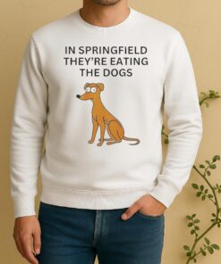 Nice In Springfield Theyre Eating The Dogs Sweater