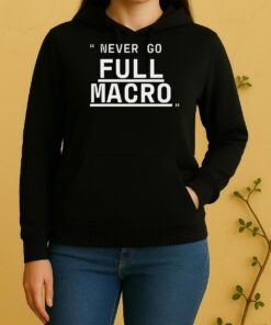 Nice Never Go Full Macro Underline Unisex Hoodie