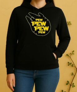 Nice Pew Pew Starship Unisex Hoodie