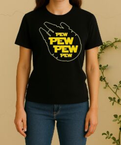 Nice Pew Pew Starship Women Shirt