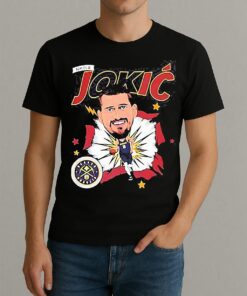 Nikola Jokic Denver Nuggets Caricature 25 Shirt