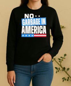 No Garbage In America Sweater