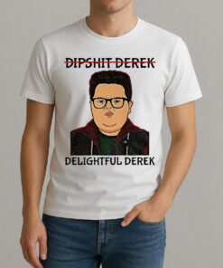 Not Dipshit Derek Delightful Derek Stranger Things 5 Shirt
