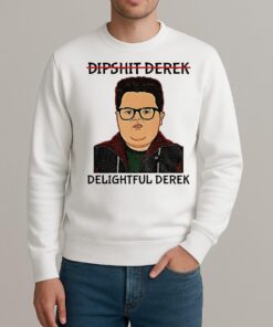 Not Dipshit Derek Delightful Derek Stranger Things 5 sweater