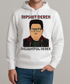 Not Dipshit Derek Delightful Derek Stranger Things 5 Unisexhoodie