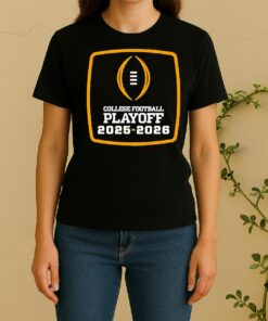 Official 2025 26 College Football Playoff Logo Women Shirt