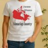 Official 3 Territories 10 Provinces 1 Amazing Country Canada Map Shirt