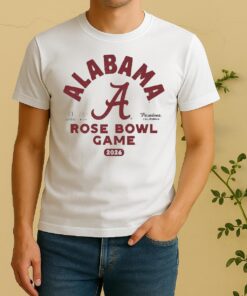 Official Alabama Crimson Tide 2026 Rose Bowl Game Bound Shirt