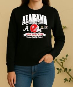 Official Alabama Crimson Tide College Football Playoff 2026 Rose Bowl HelmesSweater