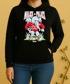 Official Alabama Rose Bowl Malice At The Palace Elephant 2026 MascosUnisex Hoodie