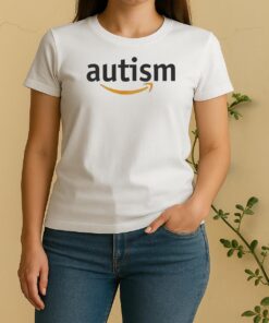 Official Autism X Amazon Parody Logo Women Shirt
