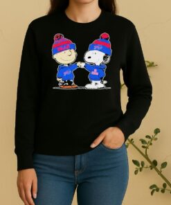 Official Buffalo Bills Snoopy And Charlie Brown Best Friends Sweater