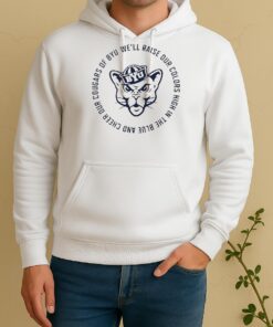 Official Byu Cougars Fight Song Well Raise Our Colors High In The Blue And Cheer Our Cougars Of Byu Unisex Hoodie